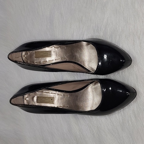 Rachel Roy Patent Leather Black Pumps Size 7 - Picture 4 of 7